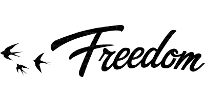 Freedom.text.Birds.Victoriabea - PNG gratuit