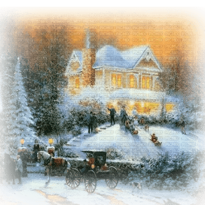 winter vintage transparent dubravka4 - png gratis