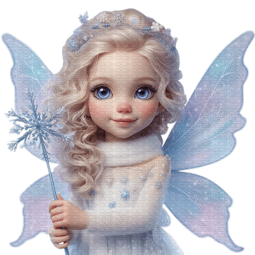 loly33 ange hiver - Free PNG