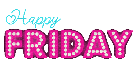 Happy Friday - GIF animado gratis