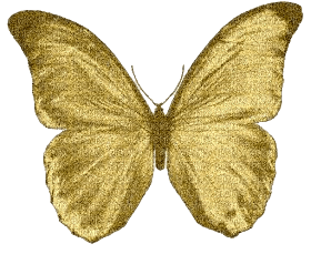 gold butterfly  deco 2 - PNG gratuit