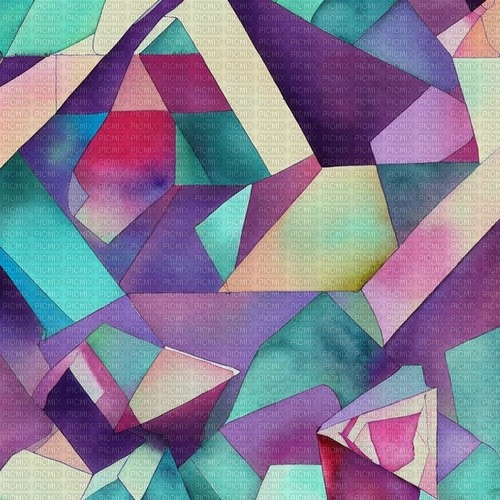 multicolor geometric background - ücretsiz png