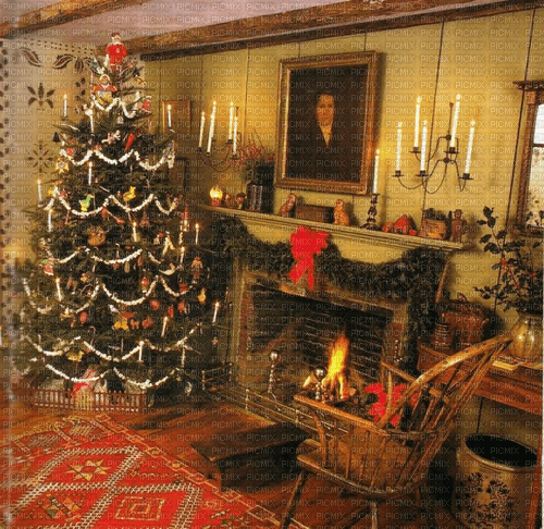 Rena Christmas Weihnachten Raum Hintergrund - zdarma png
