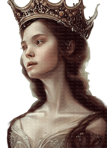kikkapink girl fantasy crown princess - darmowe png