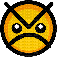 angry Newgrounds face - PNG gratuit