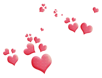 Kaz_Creations Deco Hearts Love Colours - png gratis