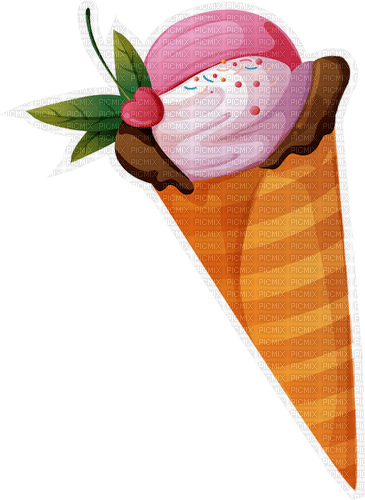 ice cream cone Bb2 - nemokama png