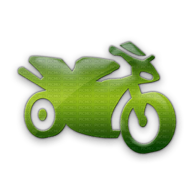 green bike - kostenlos png
