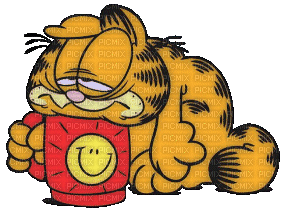 MMarcia gif Garfield - Bezmaksas animēts GIF