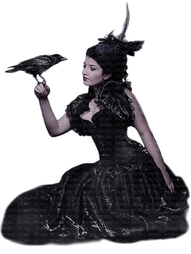gothic woman by nataliplus - Free PNG