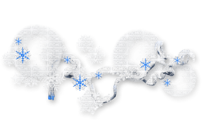 soave deco winter christmas scrap branch snowflake - PNG gratuit