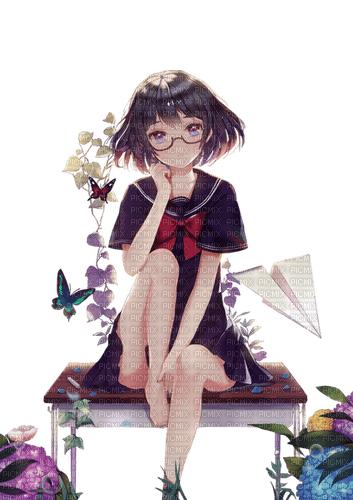 ✶ Anime Girl {by Merishy} ✶ - δωρεάν png