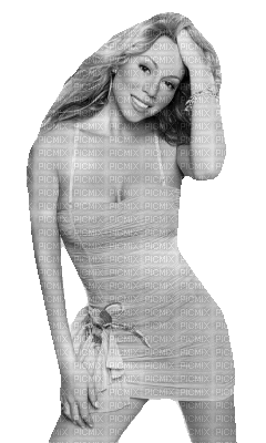 Mariah Carey (created with gimp) - Gratis animerad GIF