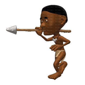 Africa man bp - Darmowy animowany GIF