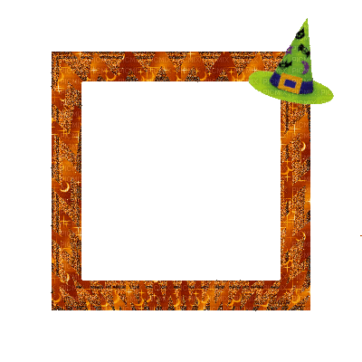 Small Orange Frame - GIF animado gratis