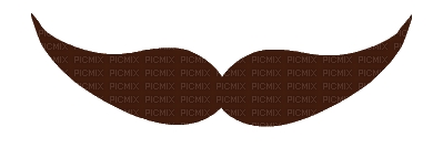 Brown Mustache PNG - png gratis