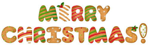 merry christmas text - png gratuito