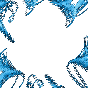 Frame, Frames, Deco, Decoration, Abstract, Blue - Jitter.Bug.Girl - 免费动画 GIF