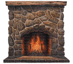 Kaz_Creations Christmas Deco  Fireplace Fire - 無料png