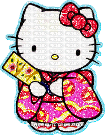 Hello Kitty - GIF animado gratis