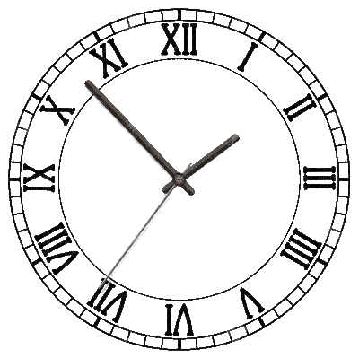 Horloge - Бесплатный анимированный гифка