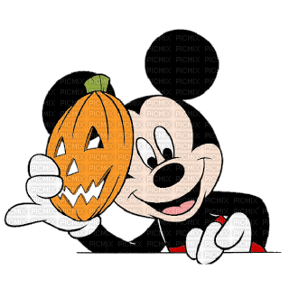 Kaz_Creations Disney Halloween Mickey & Friends - png grátis