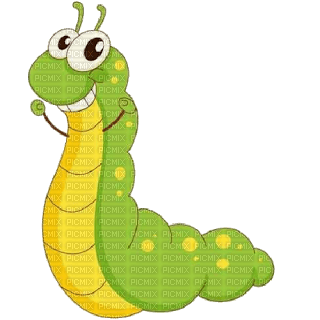 Kaz_Creations Cute Cartoon Caterpillar - δωρεάν png