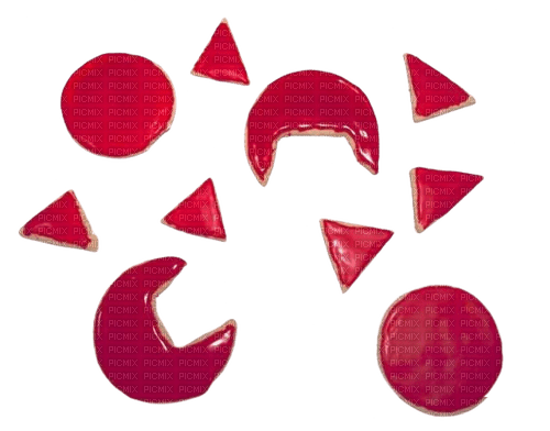 blood cell cookies by pathology student - gratis png
