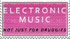 music electronic stamp - zdarma png