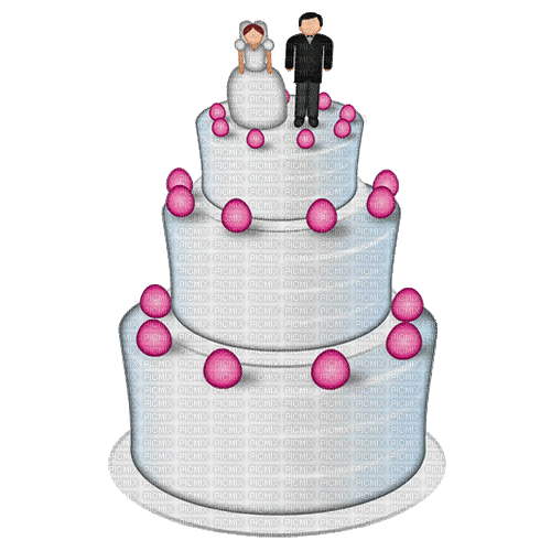 Wedding Cake - Gratis geanimeerde GIF