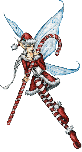 Weihnachts-Elfin.🙂❄️🍬 - Бесплатни анимирани ГИФ