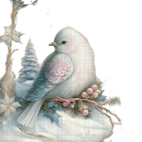 loly33 oiseaux hiver - 免费PNG