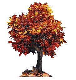 Autumn Tree - GIF เคลื่อนไหวฟรี