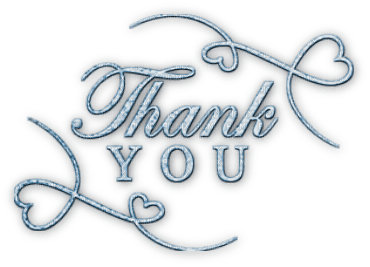 soave text thank you blue - png gratis