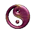 pink yin yang - 無料のアニメーション GIF