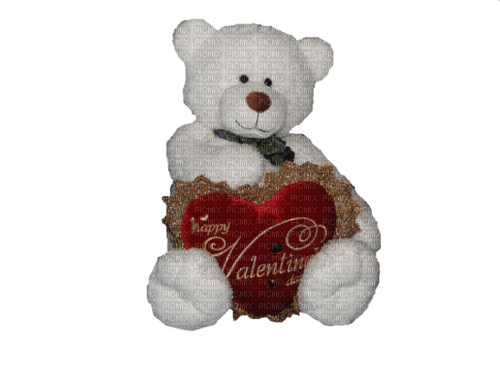 Valentine Teddy - kostenlos png