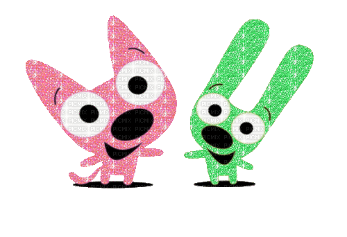 Hoops and Yoyo - Zdarma animovaný GIF