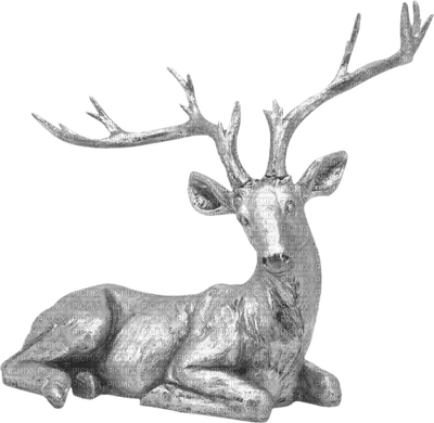 Kaz_Creations Christmas Deco Deer - PNG gratuit