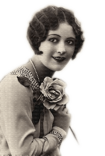 Rena Vintage Woman Frau - бесплатно png