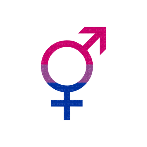 Bisexual symbol - бесплатно png