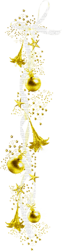 Christmas.Deco.White.Gold - δωρεάν png