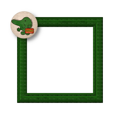 Small Green Frame - gratis png