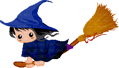 Witch - Bezmaksas animēts GIF