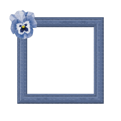 Small Blue Frame - png gratis