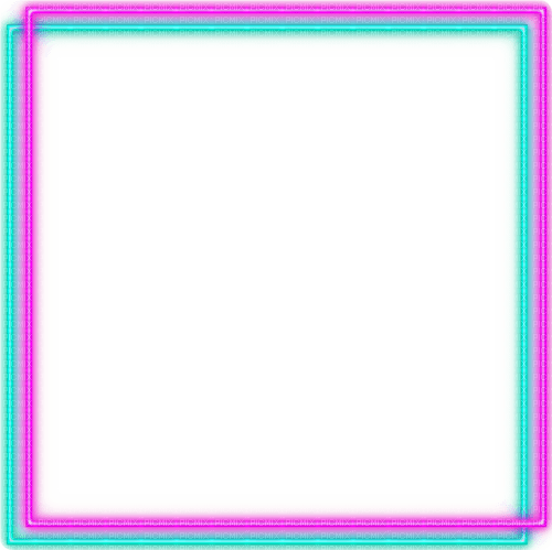neon frame Bb2 - Free PNG