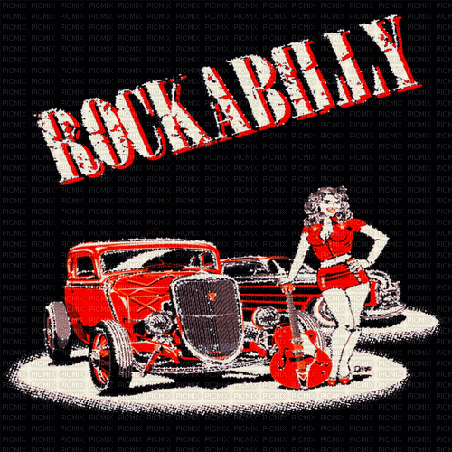 Rockabilly milla1959 - Бесплатный анимированный гифка