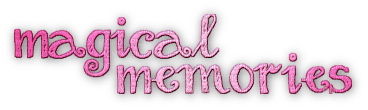 soave text christmas magical memories pink - δωρεάν png