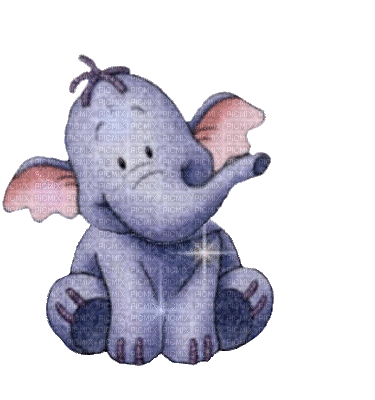Toy Elephant - Free animated GIF