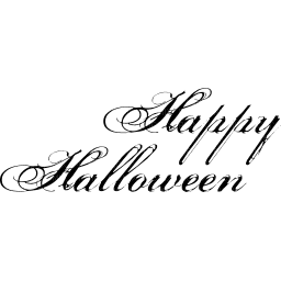 Kaz_Creations Logo Text Happy Halloween - δωρεάν png