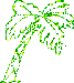 glitter palm tree - Бесплатный анимированный гифка